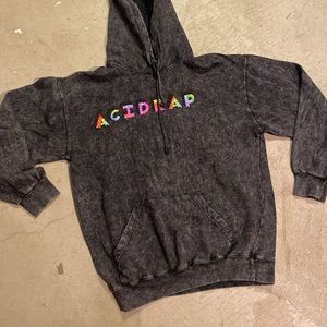 Acidrap chance the rapper colortone acid wash hoodie